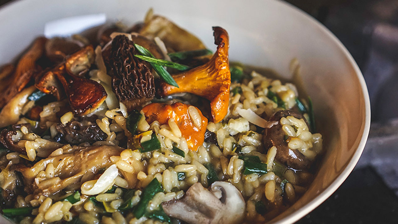 Mushroom Risotto
